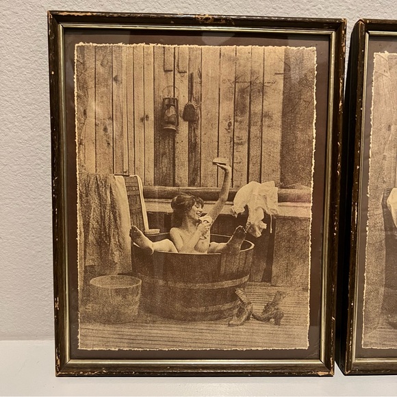 Vintage R. Hendrickson Tub Photographed Set